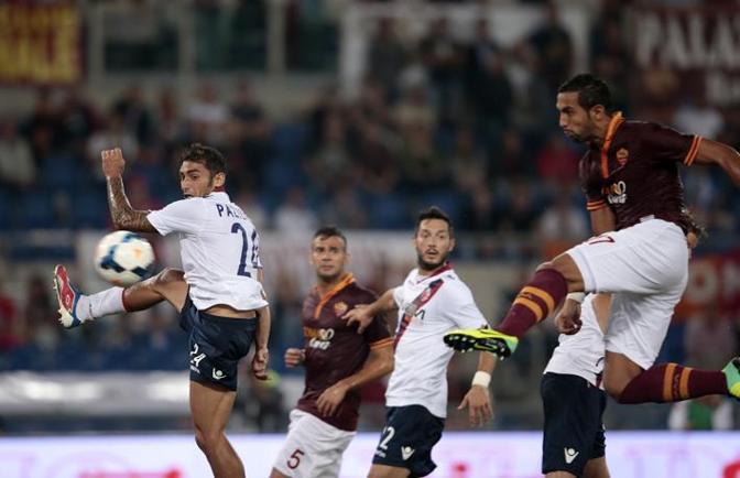 La rete del 3-0  firmata  Benatia: sinistro al volo  su corner calciato da Totti. 